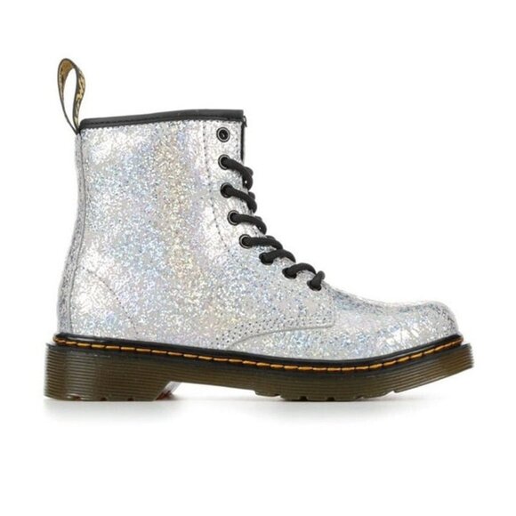 New! Dr Martens Metallic Disco Crinkle Boots